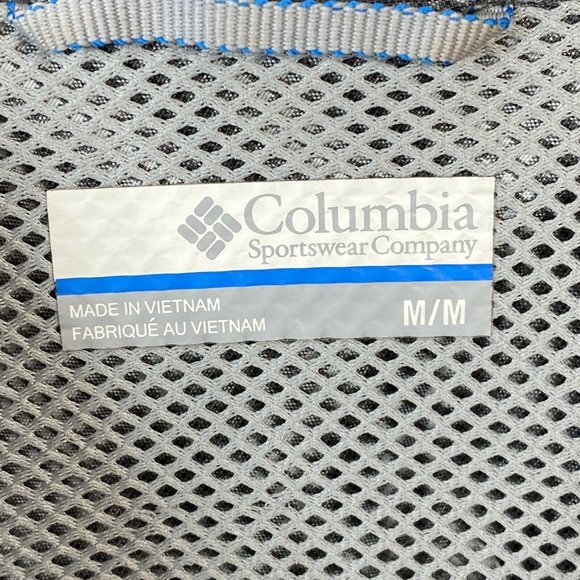 Columbia Declination Trail II Medium Short Sleeve Shirt Omni-Shade Gray Plaid - Picture 6 of 12